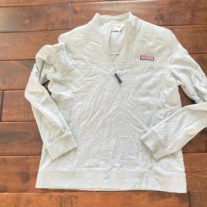 Vineyard Vines Shep Shirt size m light gray